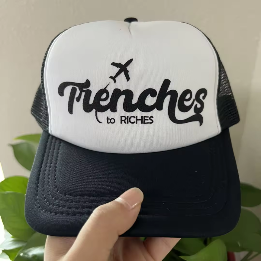 Trenches to Riches 3D Puff Trucker Hat