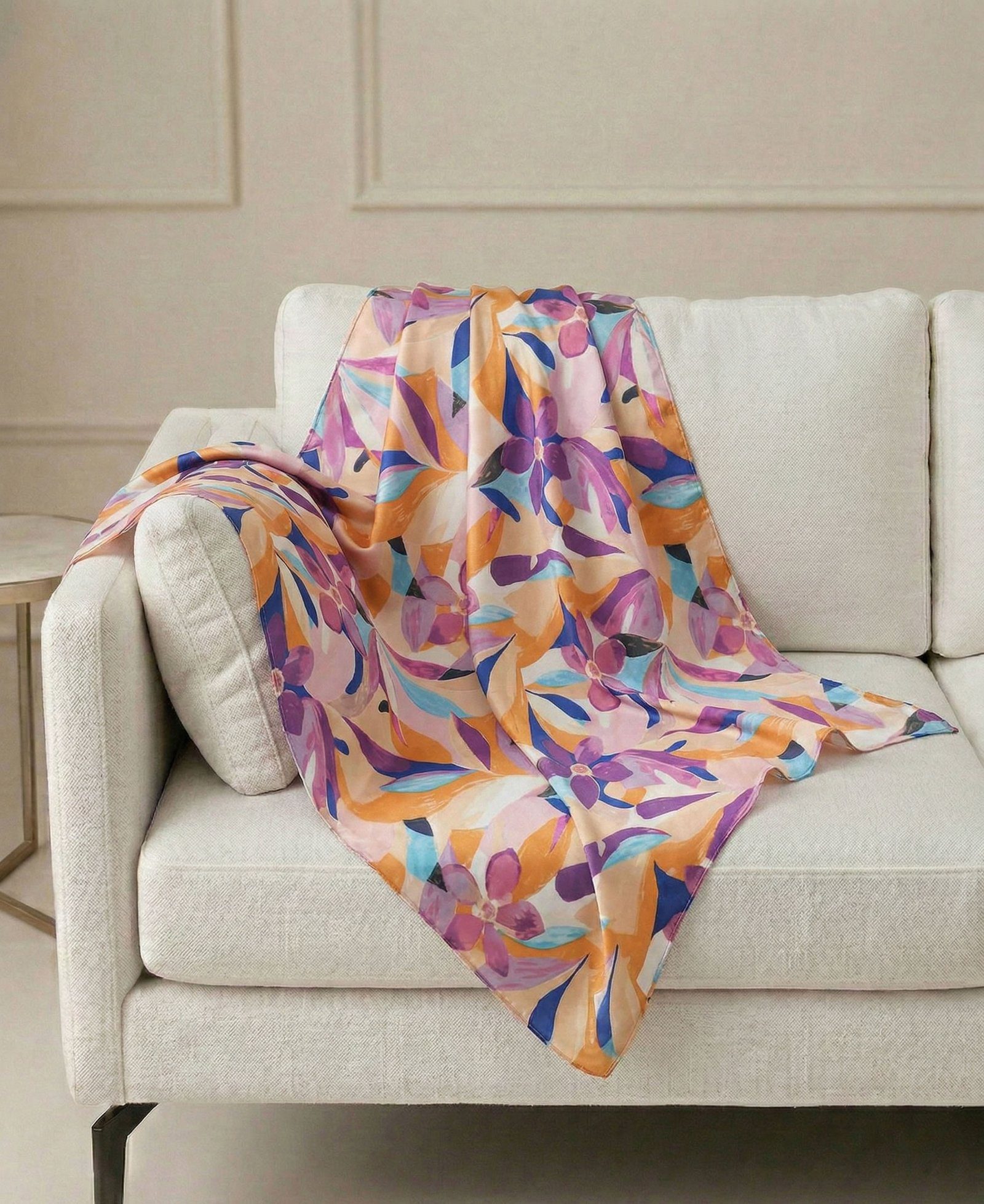 My Girlfriend Silk Scarf - 70*70Cm - Image 2