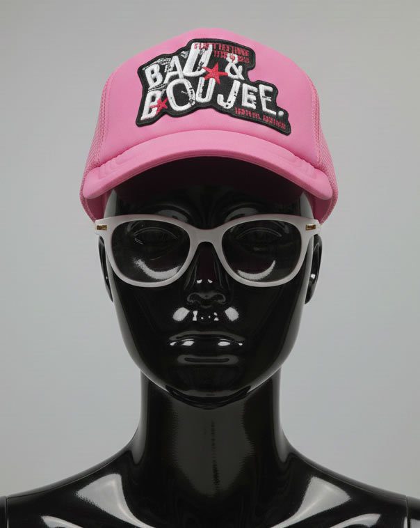 Bad&Boujee Pink Trucker Hat - Image 4
