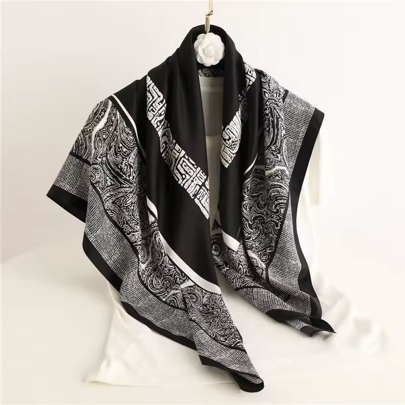 My Girlfriend Silk Scarf - 90*90Cm - Image 2