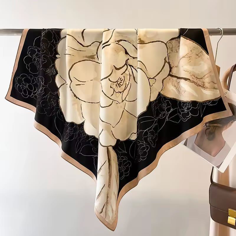 My Girlfriend Silk Scarf - 90*90Cm - Image 3