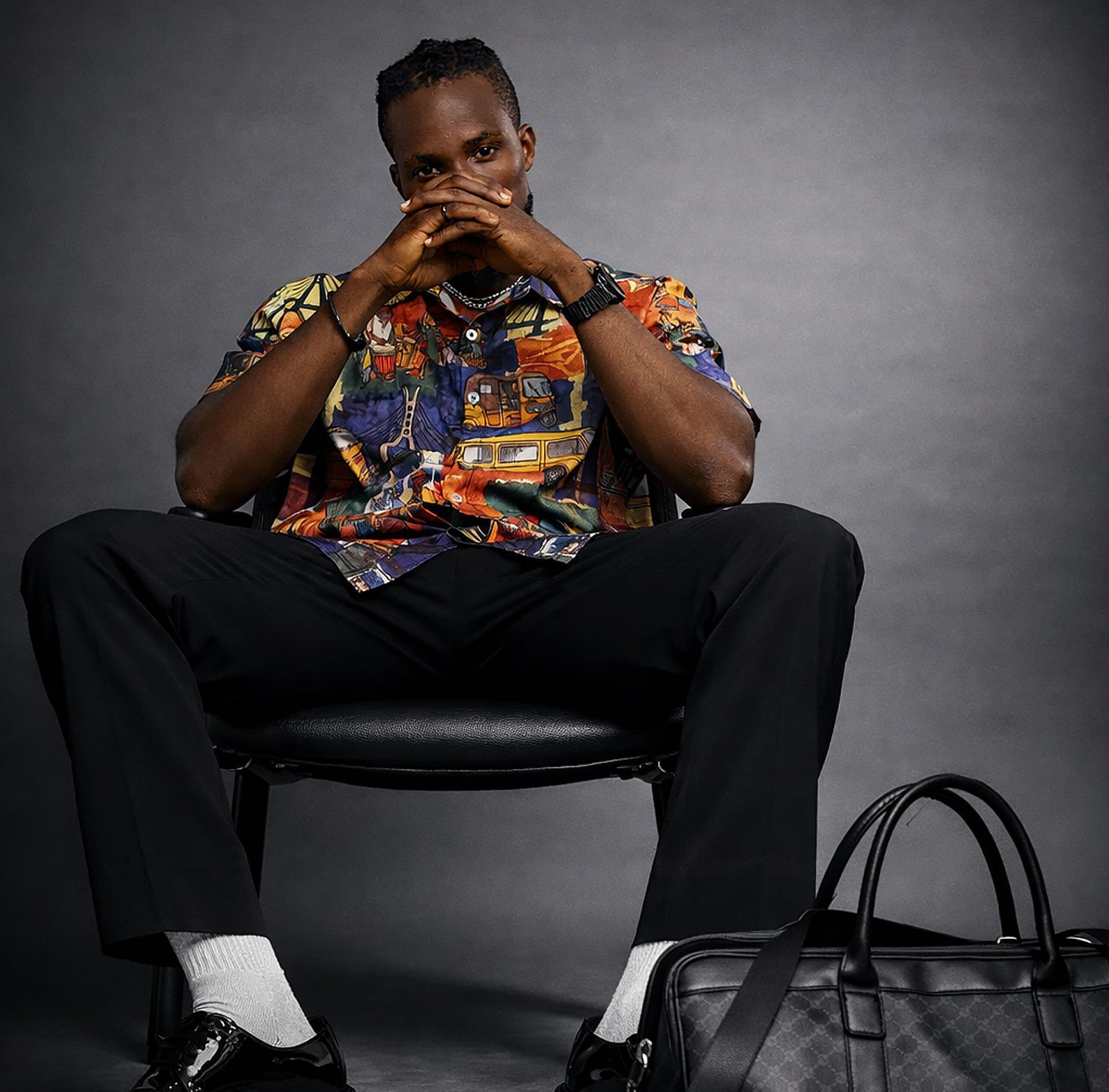 RTUTS Gidi Pattern Silk Shirt- Limited Edition - Image 2