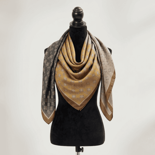 My Girlfriend Silk Scarf - 70*70Cm
