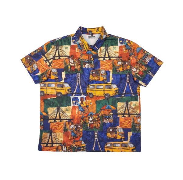 RTUTS Gidi Pattern Silk Shirt