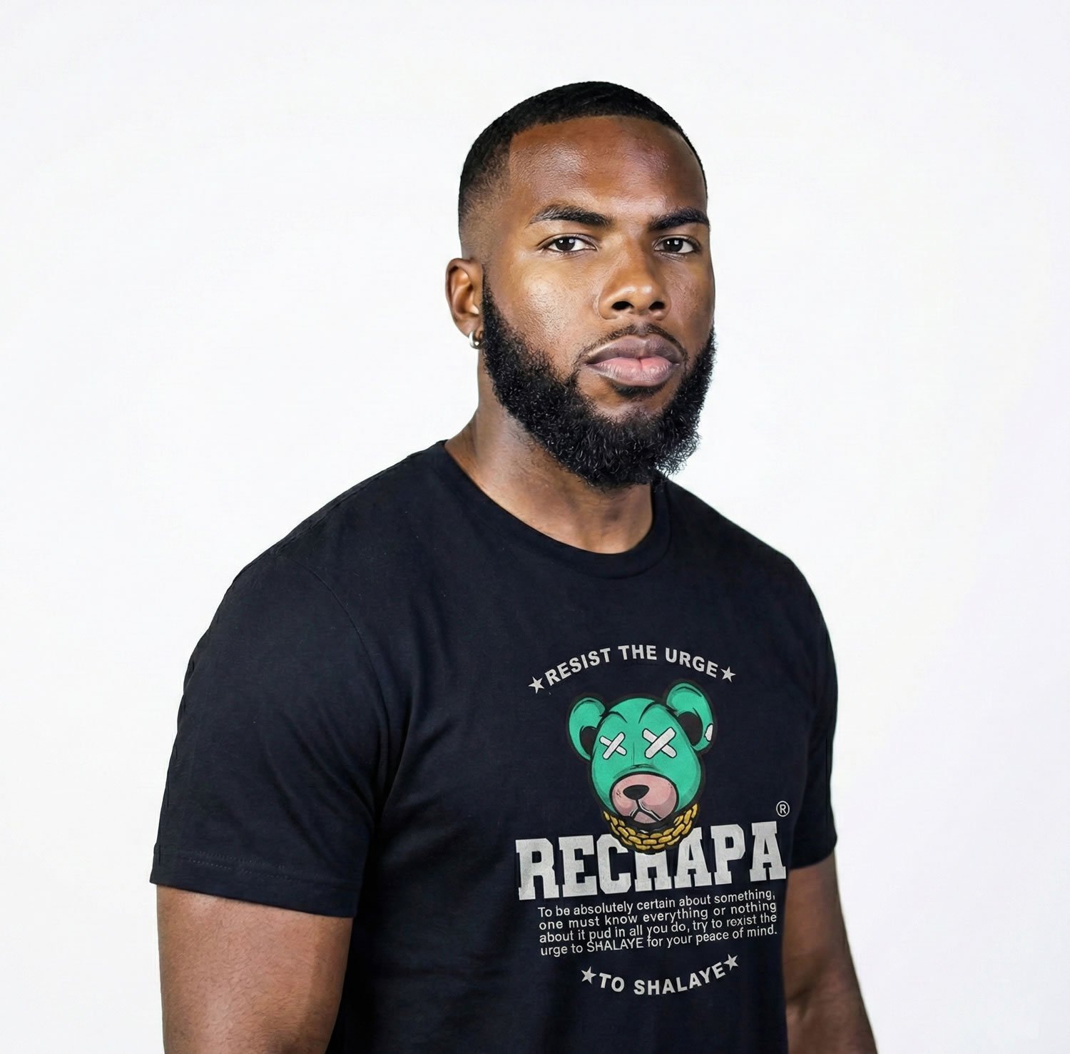 Blinged Up Mice Tshirt - Black